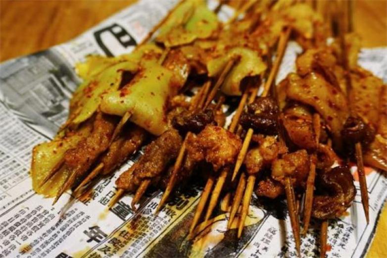 乐彡二荆条油炸串串